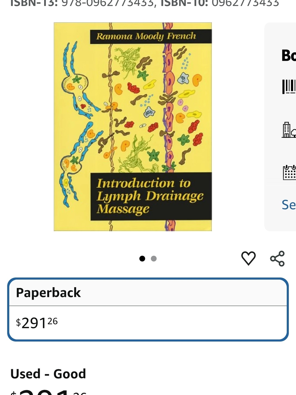 Introduction to Lymph Drainage Massage - Yellow Paperback